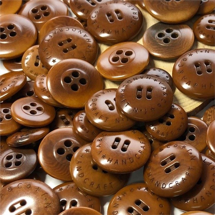 Natural Eco-Friendly Sewing Nut Fruit Suit Corozo Button For Women Clothing